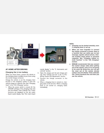 nissan leaf 2011 owners manual